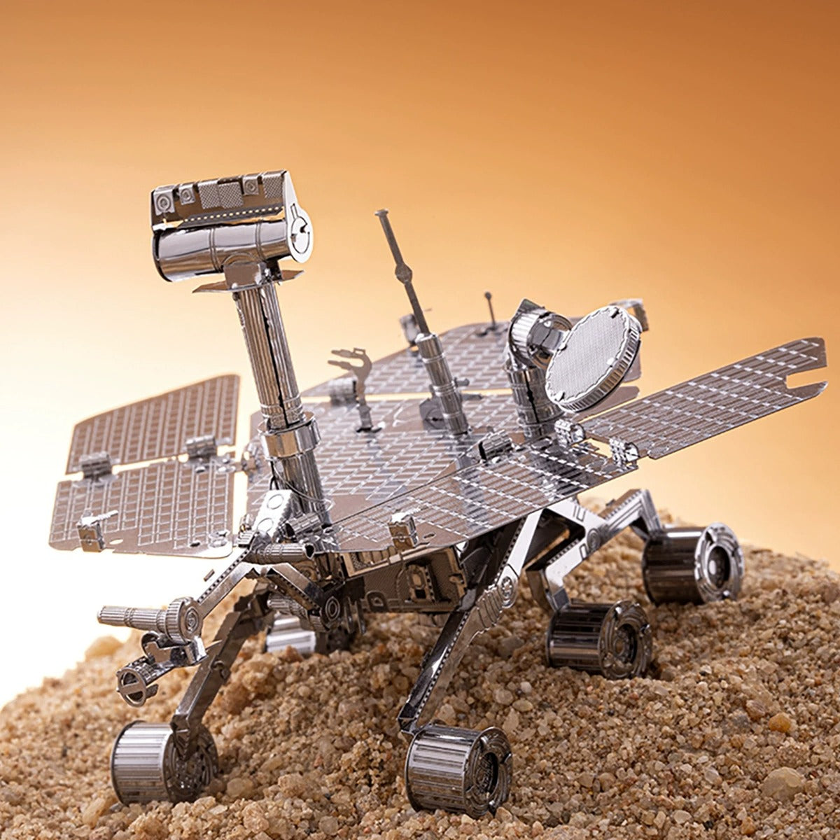 Silver 3D Metal Assembly Puzzle