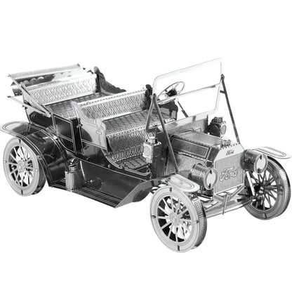 Silver 3D Metal Assembly Puzzle