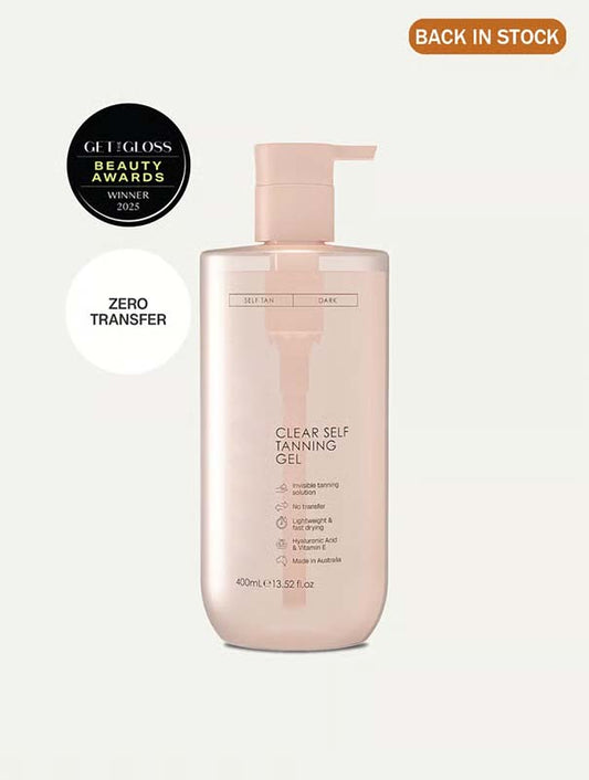 ☀️Summer Sale 49% Off☀️Clear Self Tanning Gel (400ml/13.52fl.oz) -- Sunless Tanning, Whole Body, Tropical Scent