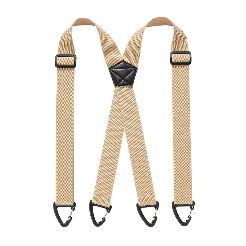 ⏳LAST DAY SALE 69 % OFF !!📢Men's X-Back Suspenders with Hook Clips