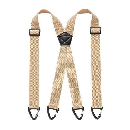 ⏳LAST DAY SALE 69 % OFF !!📢Men's X-Back Suspenders with Hook Clips