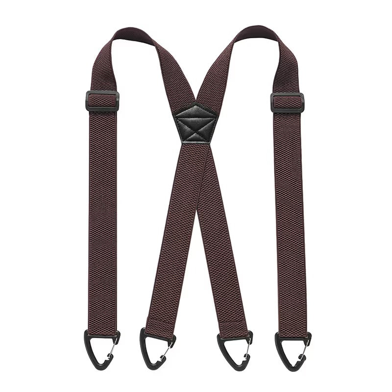 ⏳LAST DAY SALE 69 % OFF !!📢Men's X-Back Suspenders with Hook Clips