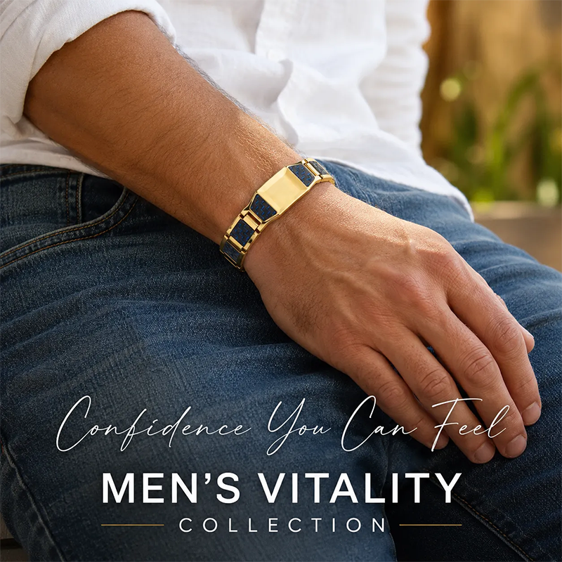 ✨🔥Men's Strength & Vitality Bracelet💯🎂Upgrade Your Energy, Style, and Confidence