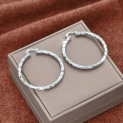 💫Vintage Hammered Metal Drop Earrings– Lightweight Geometric Statement Jewellery ✨