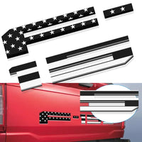 F-150 Black American Flag