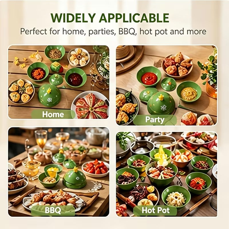 🌲5 Pack Stackable Christmas Tree Bowls
