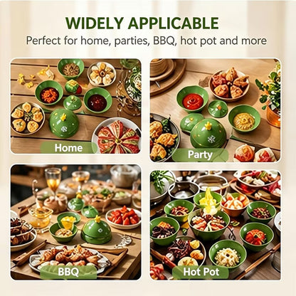 🌲5 Pack Stackable Christmas Tree Bowls