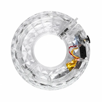 LED Bicycle Wheel Hub Light-Waterproof RGB Colorful Bike Spoke Warning Light for Night Riding Safety