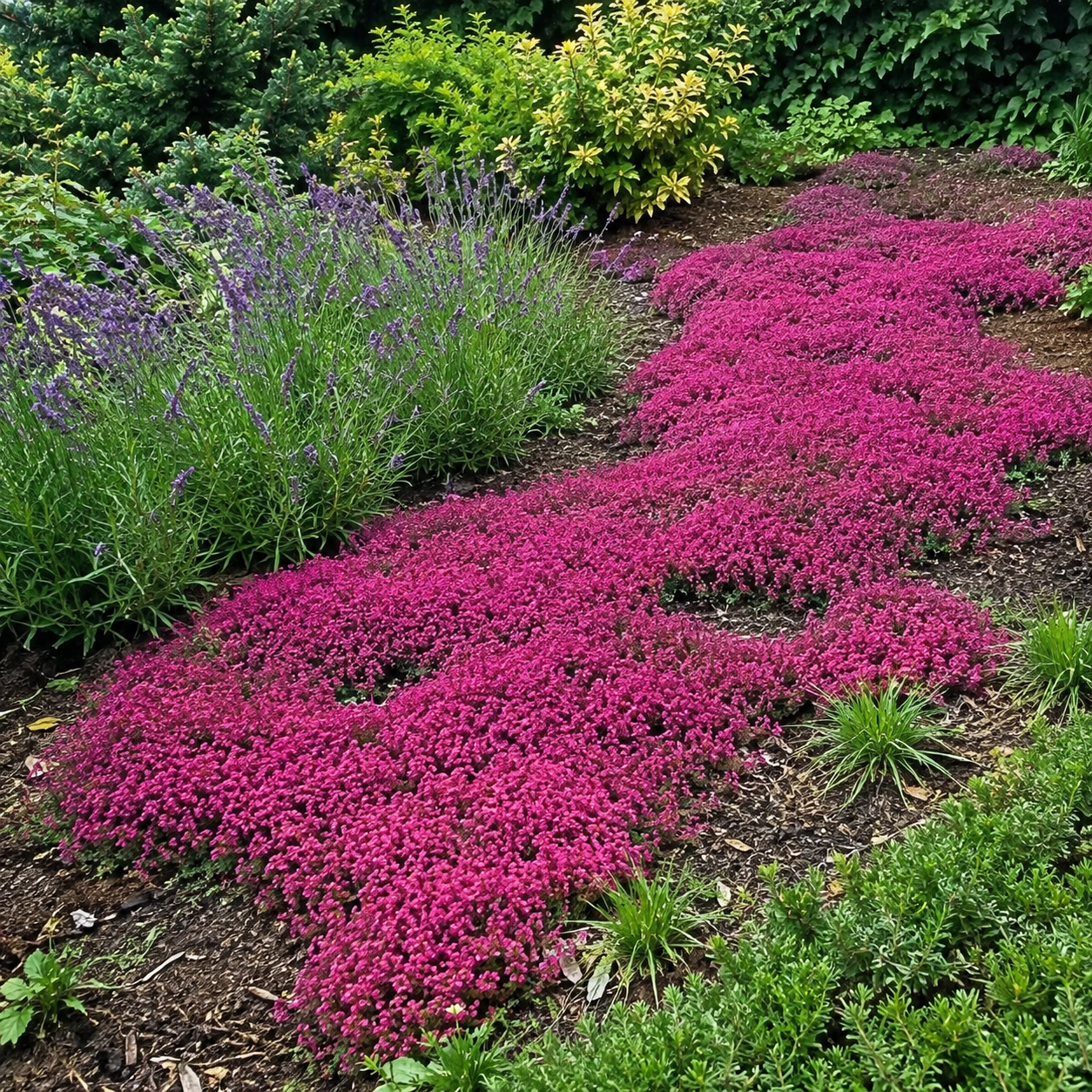 🌸Creeping Thyme Seeds, Multi-Color Ground Cover Flower Seeds🌸