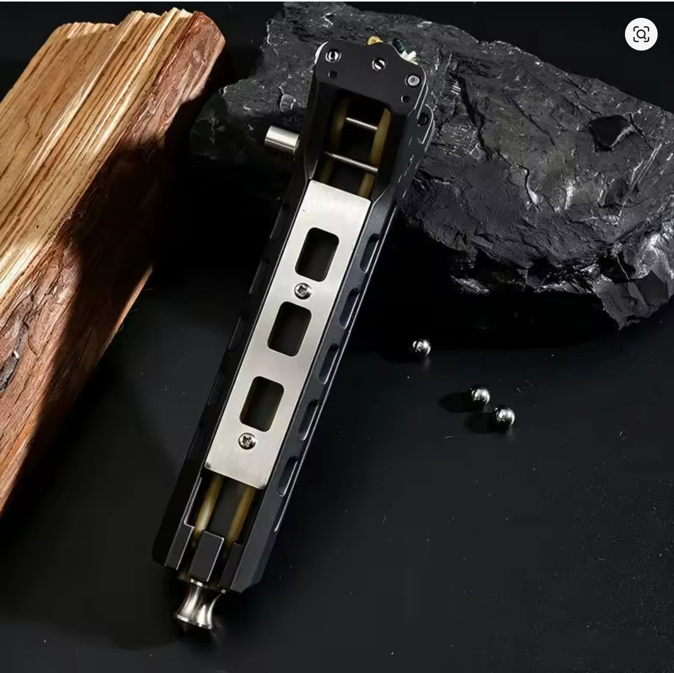Auto-Loading Slingshot Telescopic with Magazine System
