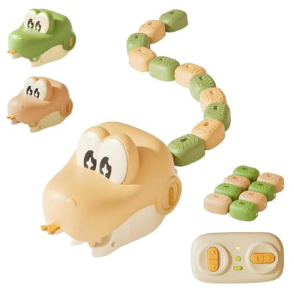 Interactive Hungry Snake Parent-Child Puzzle Game – 2 Player Educational Tabletop Toy
