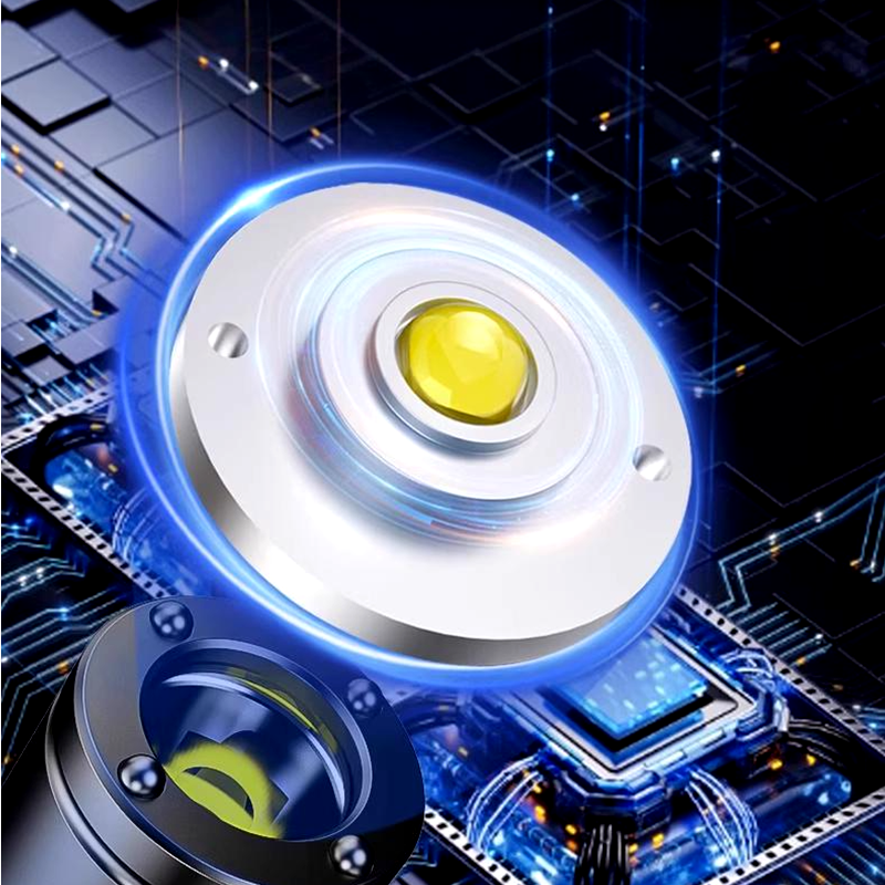 🔋✨ Rechargeable Magnetic Mini Keychain Flashlight! Palm-sized ×500 lumens of strong light ✨