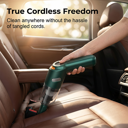 Cordless car vacuum – 10000Pa suction, lightweight, long battery life!🚗💨