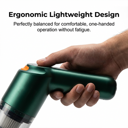 Cordless car vacuum – 10000Pa suction, lightweight, long battery life!🚗💨