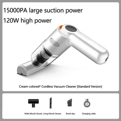 Cordless car vacuum – 10000Pa suction, lightweight, long battery life!🚗💨