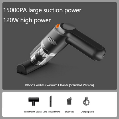 Cordless car vacuum – 10000Pa suction, lightweight, long battery life!🚗💨