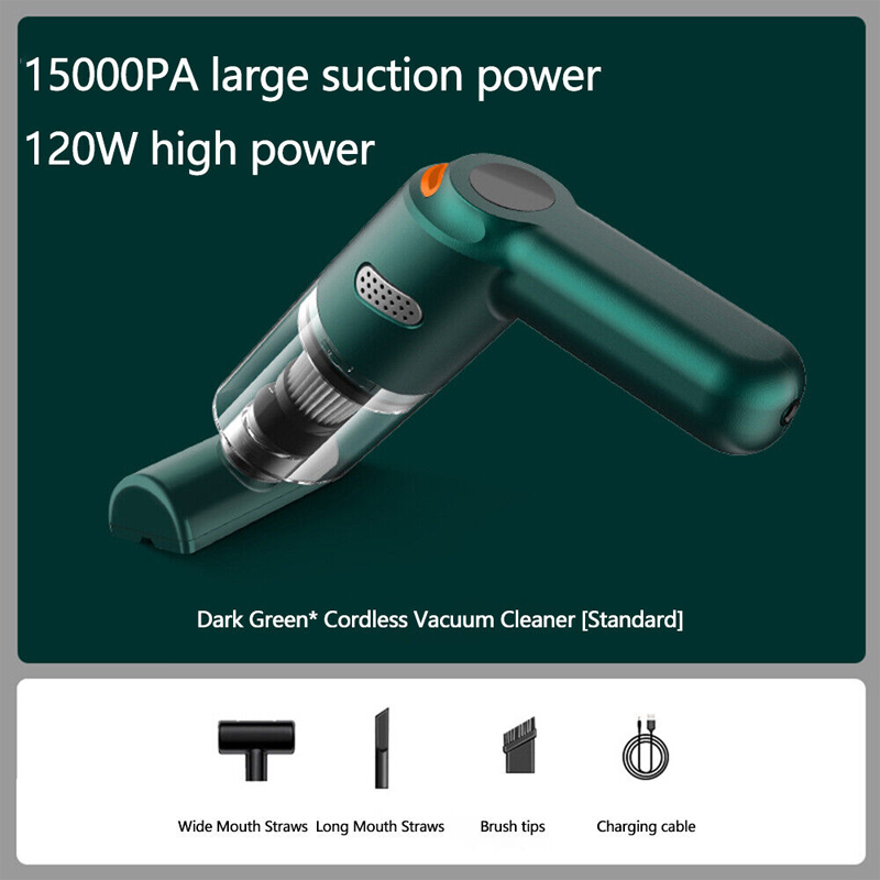 Cordless car vacuum – 10000Pa suction, lightweight, long battery life!🚗💨