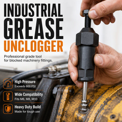 ⏰Heavy Duty Grease Fitting Cleaner Tool