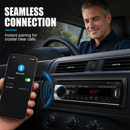 💥 Can’t-Miss Deal 🎵🚗Bluetooth 5.0 Car Radio with Dual USB & Hands-Free Calling
