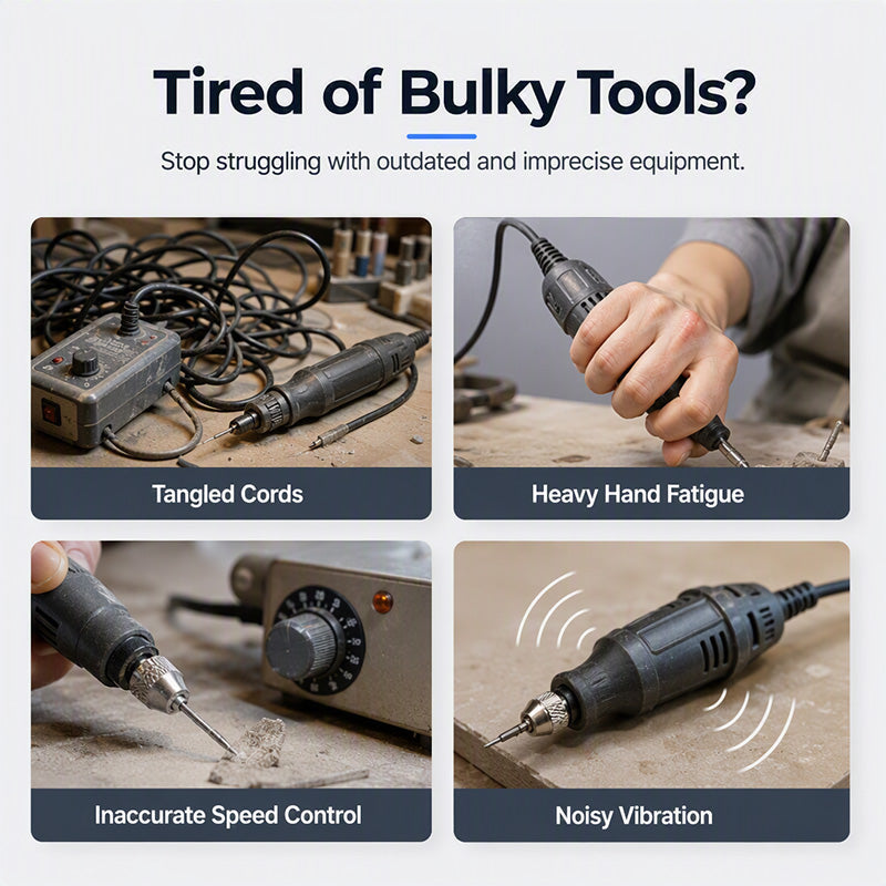 ⏰Mini Cordless Electric Engraving Pen – Portable Precision Engraving Tool
