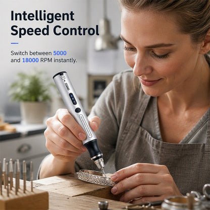 ⏰Mini Cordless Electric Engraving Pen – Portable Precision Engraving Tool