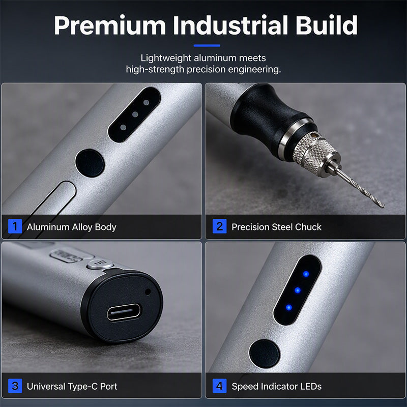 ⏰Mini Cordless Electric Engraving Pen – Portable Precision Engraving Tool