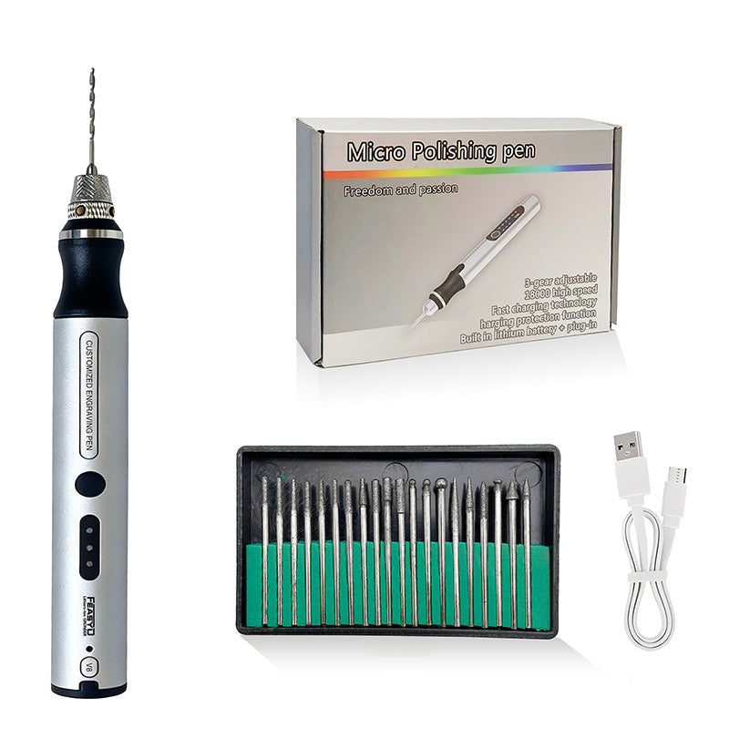 ⏰Mini Cordless Electric Engraving Pen – Portable Precision Engraving Tool