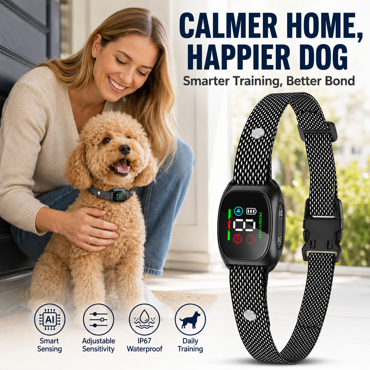 🔥Smart Anti-Bark Collar for Dogs