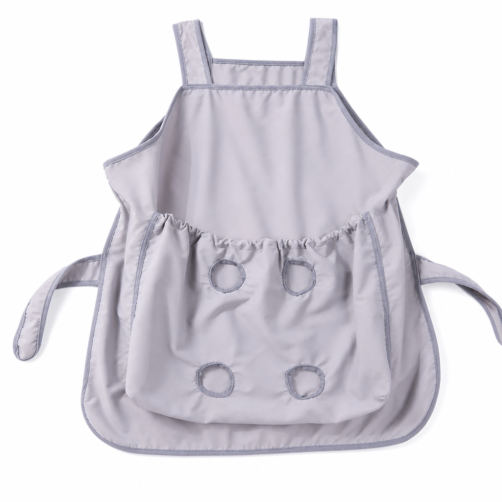 ⏳Hair Resistant Pet Cuddling Apron with Leg Holes – Anti-Scratch Grooming Apron 🐈✨