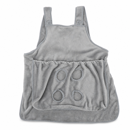 ⏳Hair Resistant Pet Cuddling Apron with Leg Holes – Anti-Scratch Grooming Apron 🐈✨