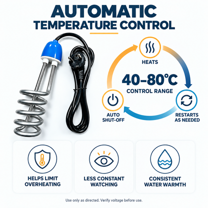 Portable Immersion Water Heater | Heat Water Anywhere Fast