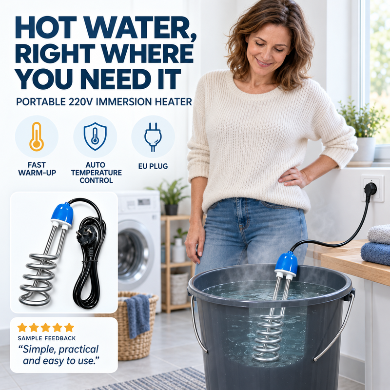 Portable Immersion Water Heater | Heat Water Anywhere Fast