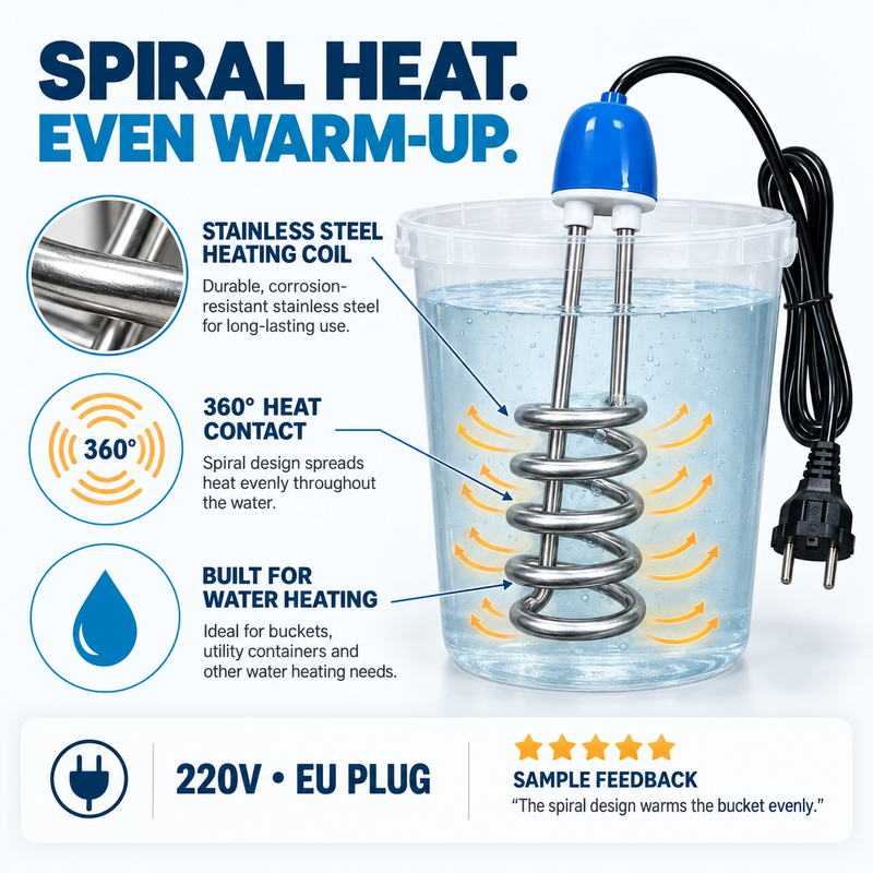 Portable Immersion Water Heater | Heat Water Anywhere Fast