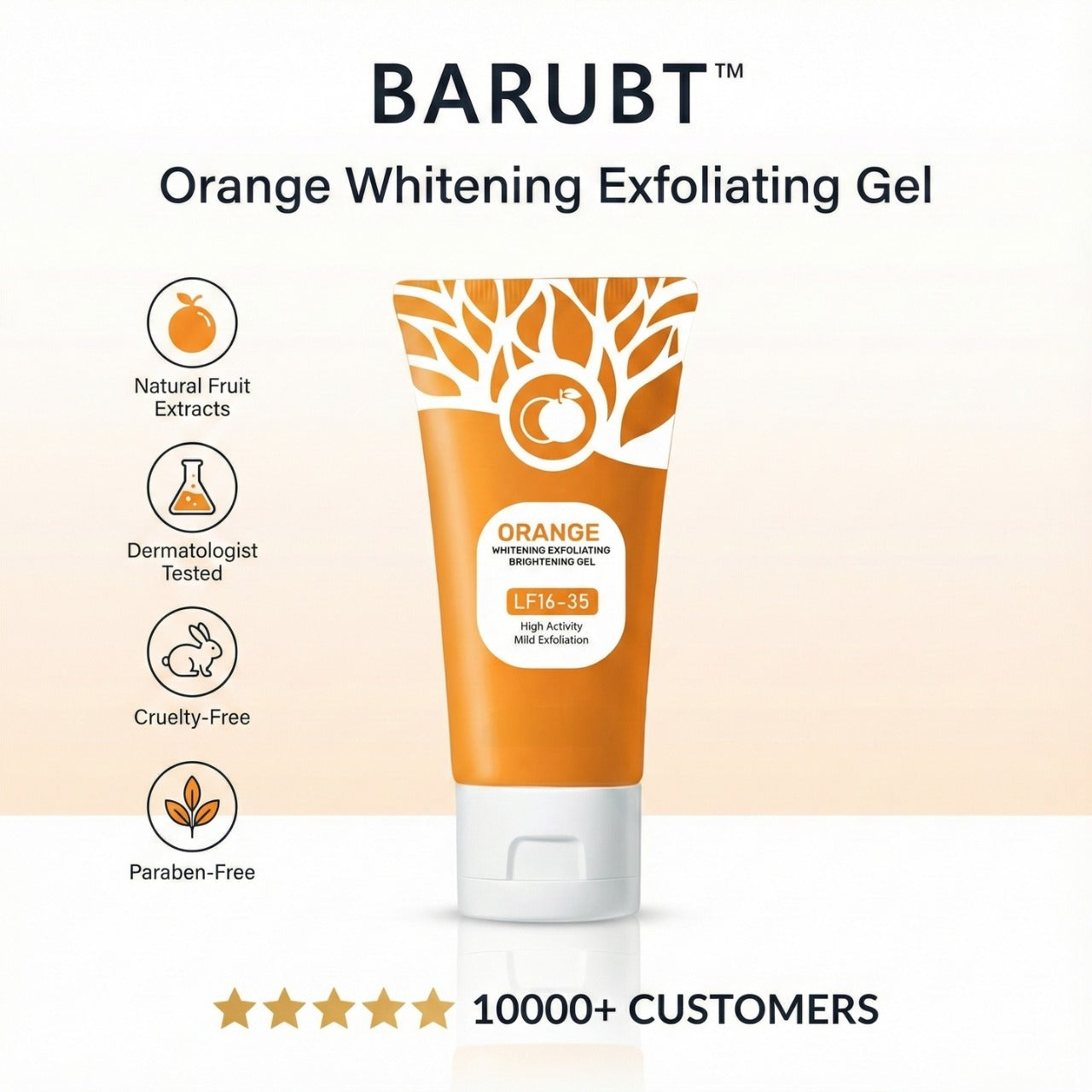 Orange Brightening Exfoliating Gel