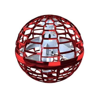 Flying Orb Ball Toy: Hand-Controlled Boomerang Spinner with LED Lights