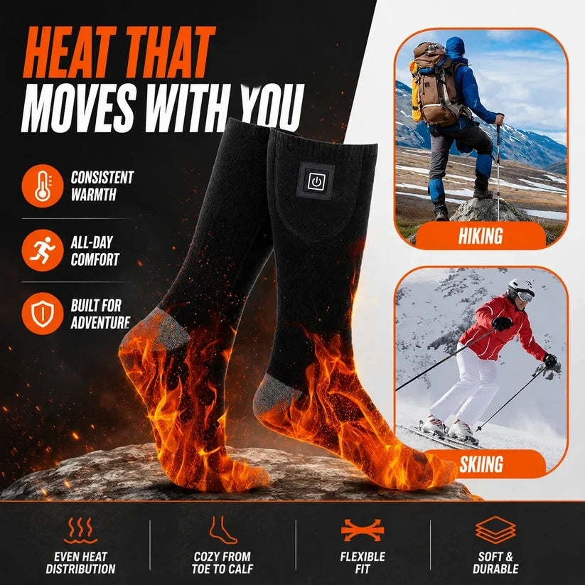 🔥Adjustable Heating Socks with Long Battery Life