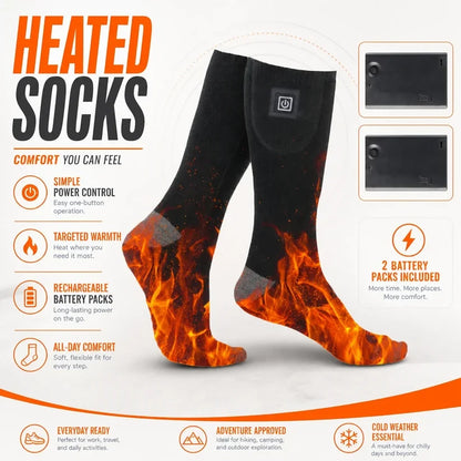 🔥Adjustable Heating Socks with Long Battery Life